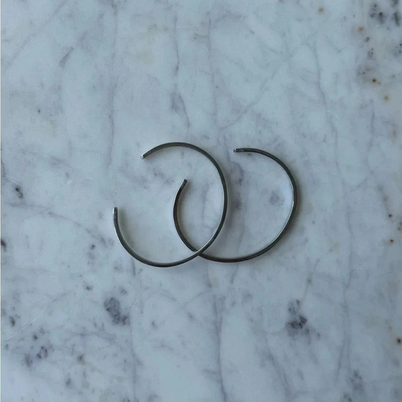 Mantraband Silver Bangle Bracelets - Picture 3 of 4